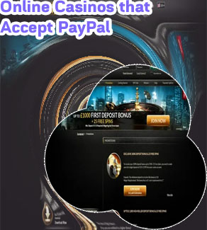 Online casinos that offers paypal